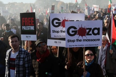 Gaza Stop the massacre 450x300 G75blI