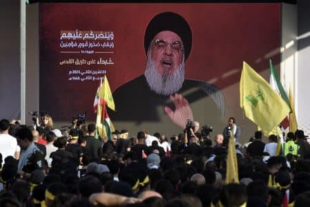 Nasrallah speaks 450x300 dfqavD