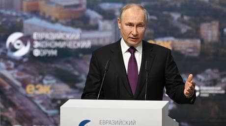 Eurasian Economic Union strengthening despite Western pressure – Putin