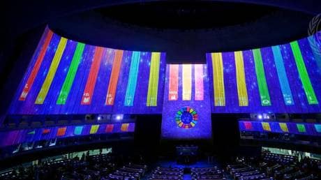 Erdogan likens UN decorations to ‘LGBTQ colors’