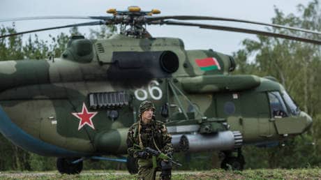 Belarus shows NATO member proof about helicopter ‘incident’