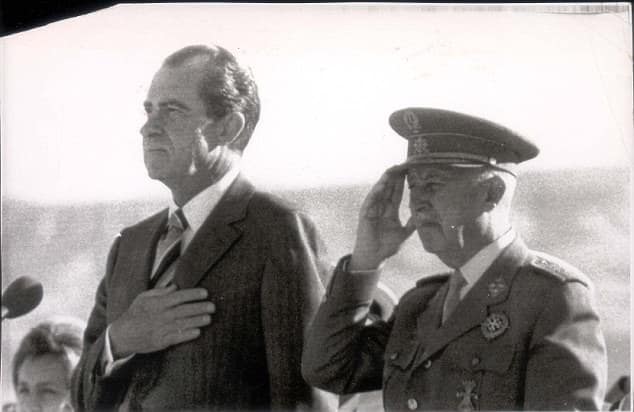 Franco and US President Richard
