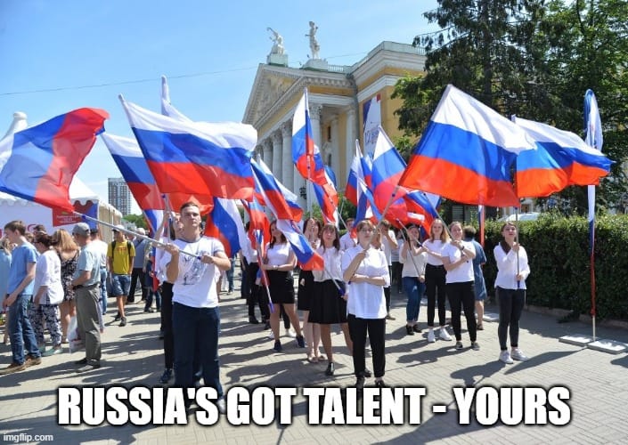 RUSSIA’S GOT TALENT – YOURS