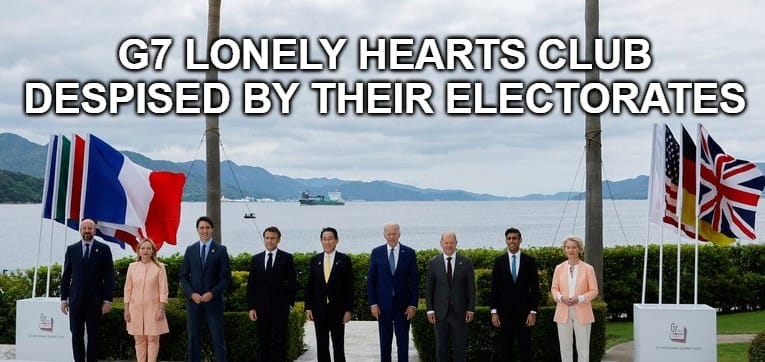 G7 Summit lonely-hearts club